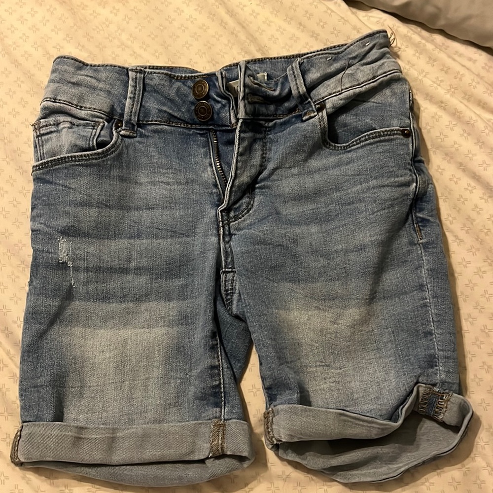 jean shorts size ten 72% cotton